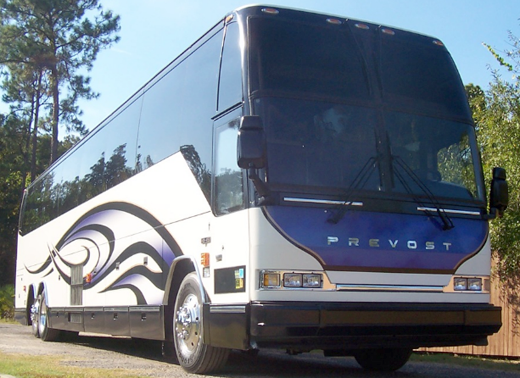 Rent a charter bus in